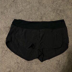 Lululemon black size 10 shorts